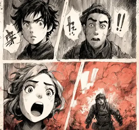 奇幻冒险漫画封面